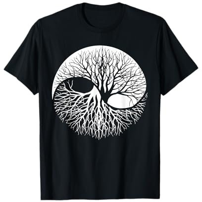 Tai Chi Anzug Damen Qi Gong Bekleidung Herren - Damen & Herren - Unisex - T-Shirt - Schwarz - S - Klassisch - Tanktop