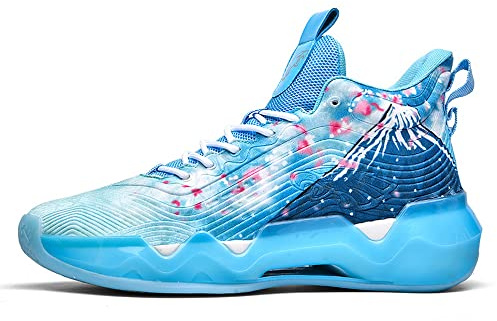 Men's Basketball Shoes Youth Fashion Basketball Sneakers Lightweight Trainers Tennis Running Shoes for Mens Sports Shoes Indoor/Outdoor