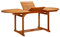 Willood Gartentisch 200x100x75 cm Holz-Naturfarben Ölbeschichtung Tisch Outdoor wetterfest klappbar
