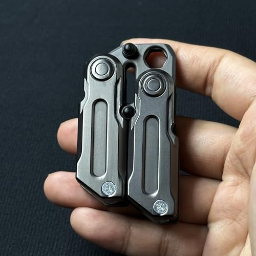 T-Conceal Fidget Slider Compact EDC Multifunktionell flasköppnare Stress Relief Leksak Presenter