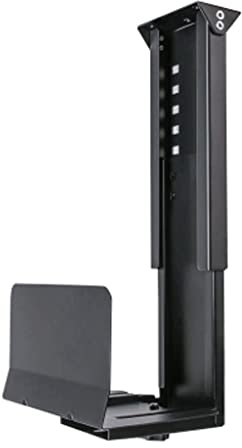 ZHCHAO Support De Boîtier PC Universel sous Le Mur du Bureau Support CPU Latéral Ordinateur Central Réglable(Wit)