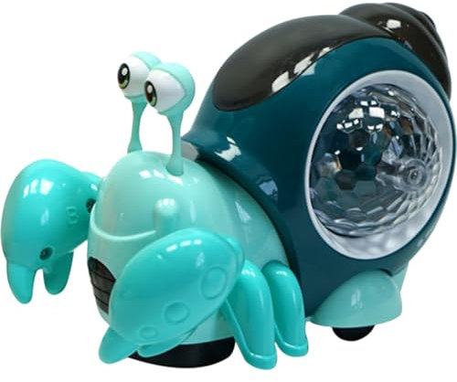 PHENOFICE Induktion Einsiedler Krebse Für 6 Monate Alten Jungen Babyspielzeug 6 Monate Krabbelspielzeug Babyspielzeug 6 Bis 12 Monate Für Babykrabben Abs Green