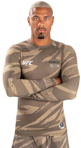 Venum Langärmeliger Rashguard für Herren, Desert Camo, L