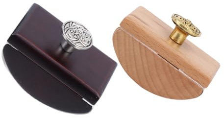 SEWACC 2 Stück Kladde Tintenlöschwippe Tintenlöscher Für Füllfederhalter Daumenabdruck Spielzeugwerkzeuge Alte Löschpapiere Planke Stempelkissen Für Fingerabdrücke Klebrig Gel Hölzern