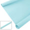 Geschenkpapier 3 Rollen unifarben matt je 2 m x 0,78 m Dekopapier Verpackungspapier Geschenkverpackung, Farbe:babyblau