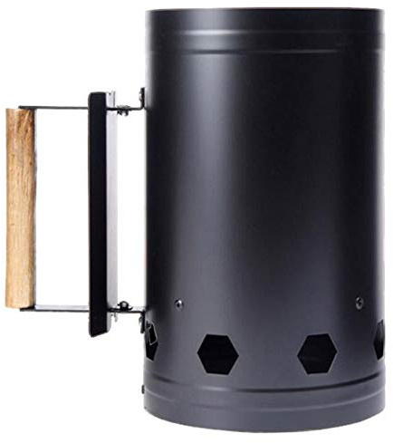 Grillverktyg Fast Point Charcoal Ignition Tunnor Kolspis Tändning Utomhusgrillverktyg Bambuskorsten