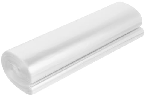 NUOBESTY Film Thermorétractable Transparent 20 Cm X 27 M Rouleau Plastique Pvc pour Paquet D'emballage Rétractable Industriel, Film Thermorétractable Polyvalent pour Conservation