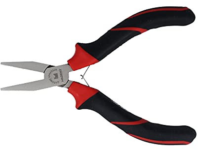 Pinza per Elettronica Becchi Piatti Dritti, Misura 125 mm