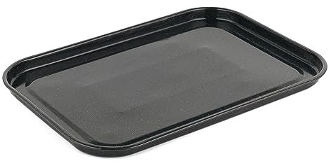 Salter BW12812EU7 Non-Stick Baking Tray – 36 cm Vitreous Enamel Coated Steel Flat Oven Pan, Large Oven Sheet, Bakeware for Baking/Roasting, PFAS-Free, Easy Clean, Dishwasher Safe, Oven Safe to 230°C