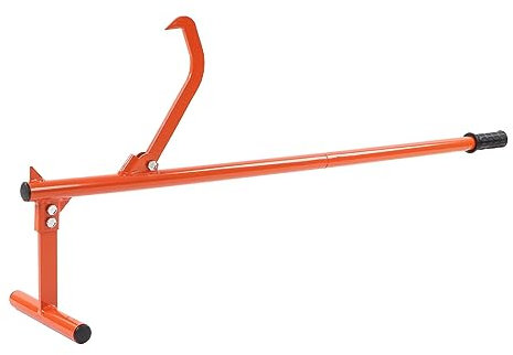 LogOX Outil Multifonction Forestier 3 en 1, Facile à Utiliser, Soulève des Bûches Lourdes, Empêche la Chaîne de Tronçonneuse de Creuser, Acier Durable, Design Ergonomique, 51