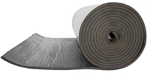 Panneau Isolant thermique Autocollant Absorption Acoustique Isolation Derriere Radiateur Barrière de Vapeur Feuille Isolante Froid 5mm D'Epaisseur, pour Radiateurs, Sols, Toits, Murs ( Size : 1mx3m )