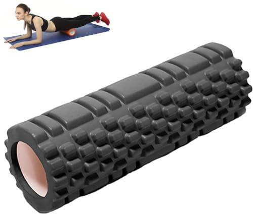 Faszienrolle Wirbelsäule, Massagerolle, Fazienrolle Rücken Wirbelsäule, Faszienrolle Rücken Zur Muskelverspannungen Lindern, Massagerolle für Rücken Wirbelsäule Rücken Beine (30 * 10cm)