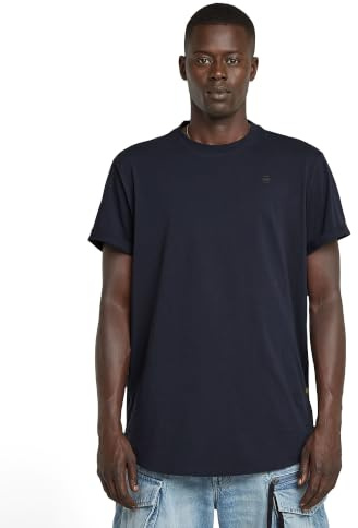 G-Star Camiseta Text Chest Camiseta Hombre (Pack de 1)