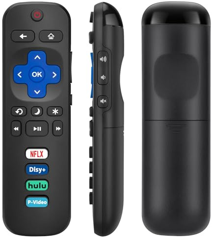 Replacement RC280 RC282 Remote for TCL Roku Smart LED TV with Buttons for Netflix, Sling, Hulu, and DirecTV Now