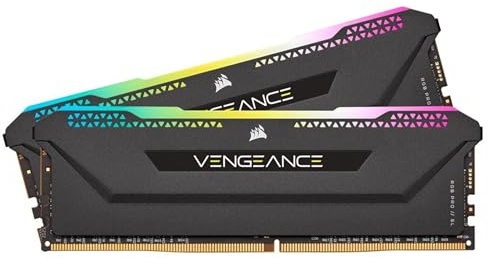 CORSAIR VENGEANCE RGB PRO SL 16GB (2x8GB) DDR4 3200 (PC4-25600) C16 Memoria Desktop - Nero