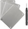 Crypto Steel Bitcoin Wallet, Cryptocurrency Wallet for Hardware Cold Backup, Bitcoin Crypto Cryptocurrency Seed Storage Compatible with All BIP39 Hardware (3 Plates)
