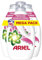Ariel Detergente Lavadora Liquido, 96 Lavados, Jabon Frescor Sensaciones, Limpieza Mejorada en Ciclos Mas Frios con la Exclusiva Tecnologia de limpieza en Frio, 24 Lavados (Paquete de 4)