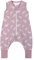 Owlivia 1.0 Tog Baby Schlafsack aus 100% Bio-Baumwolle mit Füßen - Ganzjähriger Komfort für Ihr Kleinkind, Feder Lavendel 100 cm (4 Jahre)
