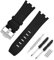 RBIPO 28mm Gummi Uhrenarmband Silikon Ersatz Uhrenarmband Kompatibel mit Audemars Piguet AP Royal Oak Offshore 15703 15710 15400 26470 26400 für Männer und Frauen
