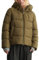 Marc O'Polo Denim Damen Steppjacke mit Kapuze wasserabweisend, Grün (Dark Earth), L