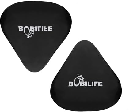 Rainproof and Sun Protection Bike Seat Cover, Waterproof Bicycle and Bike Saddle Cover, 2 Pack (Medium)
