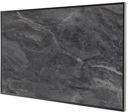 ECOSHARK® Infrarotheizung mit Thermostat 600W [ENERGIEKOSTEN SPAREN] - inkl. Fernbedienung - Smart-Home fähige Anthrazit Elektroheizung für 10-16 m² - Standgerät/Wandmontage (TÜV zertifiziert)