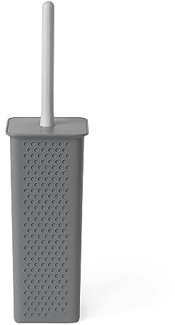 TATAY Toilet Brush Bpa-Free Recycled Plastic Toilet Brushes Anthracite Grey