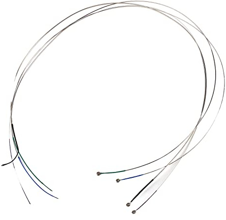 Cryfokt Cordes de Violoncelle, Noyau en Acier Durable, Ensemble de Tons Chauds pour 4/4 Joueurs de Violoncelle, Métal 43,3 Pouces