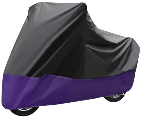 Telo di copertura per moto, impermeabile, resistente all'inverno, per attività all'aria aperta, per scooter, moto e biciclette