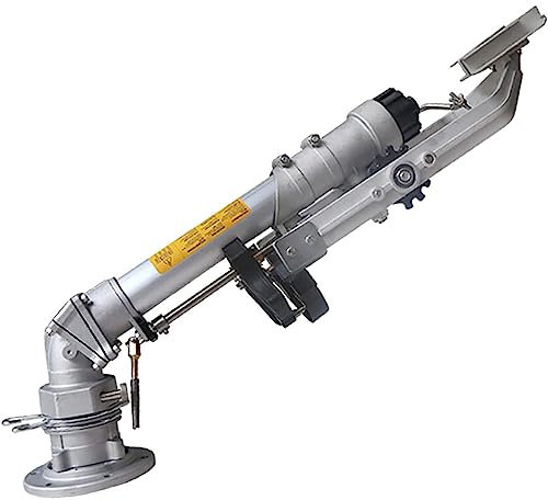 CGLYYDS Impulse Impulse Sprinkler à l'eau, Pistolet D'arracheurs De Jardin, Pistolet D'arroseur Réglable à 360 Degrés, avec Buse De Remplacement, pour Fermes, Vergers, Foresterie