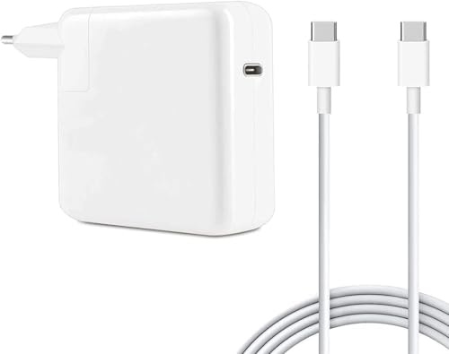 Ladekabel MacBook Pro,GwcLy 67W USB C Mac Ladegerät für MacBook Pro 16, 15, 14, 13 Zoll 2021, 2020, 2019, 2018, MacBook Air 2020, 2019, 2018, mit 6.5ft USB C zu C Ladekabel