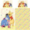 Winnie the Pooh Baby-Kleinkind-Bettwäsche Freunde 100 x 135 + 40 x 60 cm 100% Baumwolle in Renforcé-Linon-Qualität I-Aah Ferkel Pu Kanga Tiger Puuh Piglet Disney Wende-Bettwäsche deutsche Größe
