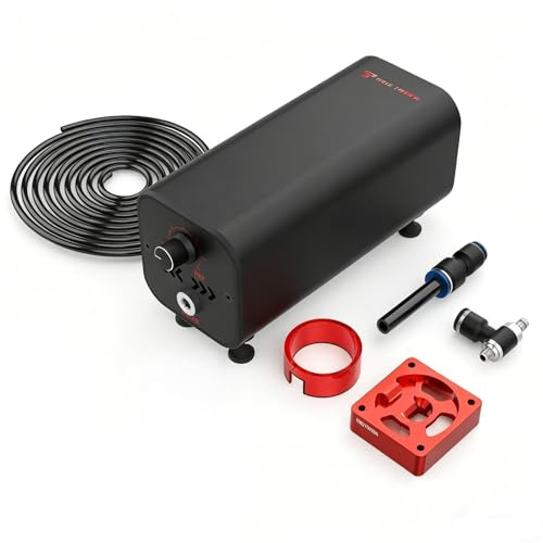Twotrees X1 luftflödessats 10–30 l/min Air Assist Air Pump System tar bort rök och damm för TTS-55 5 W TTS 10 W lasergraveringsmaskin