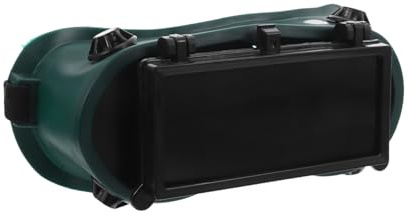 Uonlytech 2 piezas Gafas de Soldadura Eléctricas con Oscurecimiento Automático Protección Salpicaduras Diseño con Banda Cómoda para Soldadura Industrial y Trabajos de