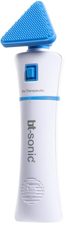 Bio-Therapeutic bt-Sonic Facial Cleansing Brush, Microsonic Handheld Silicone Face Cleanser, Exceptional Quality Water Resistant Face Exfoliator, Mother’s Day Gift Option
