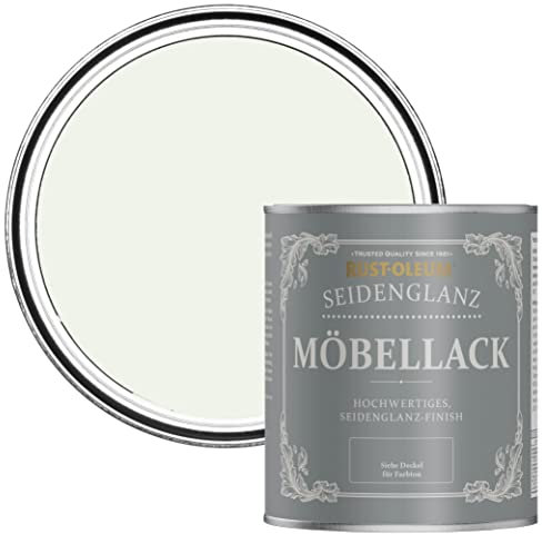 Rust-Oleum Off White Furniture Paint in Satin Finish - Steamed Milk 750ml