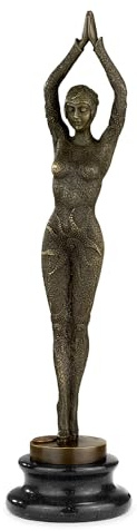 Moritz Bronsfigur sjöstjärna höjd 29 cm 0,9 kg skulptur staty antik