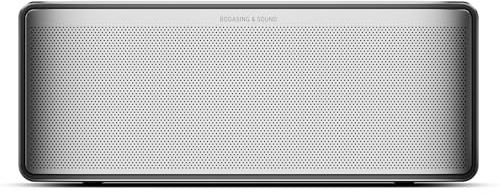 BOGASING S8 Pro Max Cassa Bluetooth Potente, Altoparlante con Audio a 3 Canali e Bassi Profondi, 5 driver e 2 radiatori passivi, EQ, TF, AUX, Microfono incorporato, Speaker da casa (Argento)