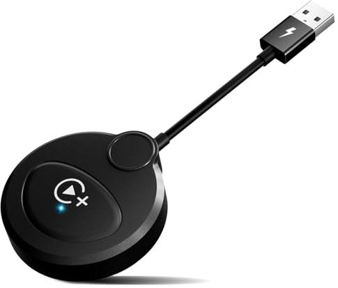 Wireless CarPlay Adapter, Wireless CarPlay Video Adapter Bulit in Netflix YouTube Tiktok for iPhone, Converts Wired to Wire-less, 5GHz WiFi Auto Connect for Cars after 2016