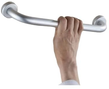 TXLEAPEY Handtag för badrum aluminium badkar handtag ledstänger gamla människor badrum handtag armstöd säkerhet och tillbehör WC handdukshållare (30 cm matta)