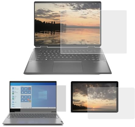 Maoni 2x Schutzfolie kompatibel mit HP Pavilion x360 Convertible 15-erX antireflex, antifingerprint