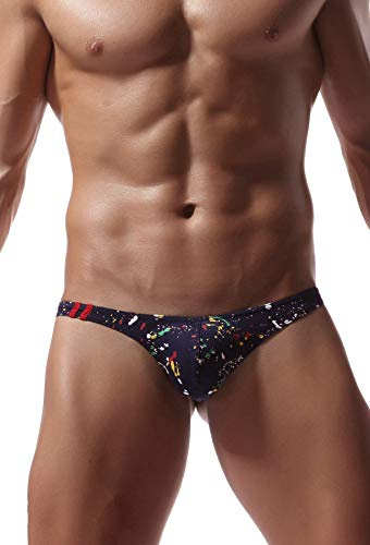 Newsywell Slip da uomo in cotone con retro a T a vita bassa