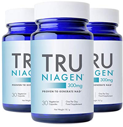 TRU NIAGEN Kliniskt Studerat NAD+ Tillskott 300 mg x 90 Kapslar, 1 Per Dag