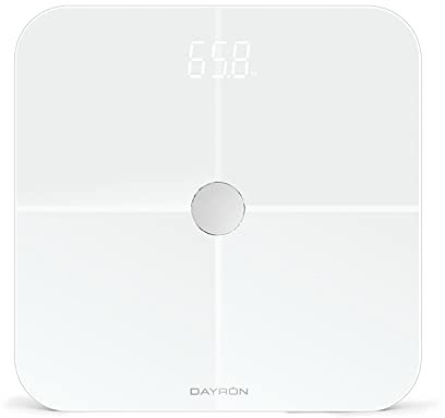 Báscula de Baño Inteligente Bluetooth con App hasta 8 Perfiles Health Dayron