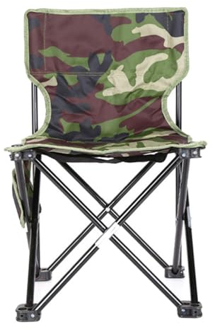 Sedia Pieghevole Da Campeggio Leggera Borsa Da Trasporto Moda Mimetica Per Pesca Escursionismo Spiaggia Stile Casual Casuale