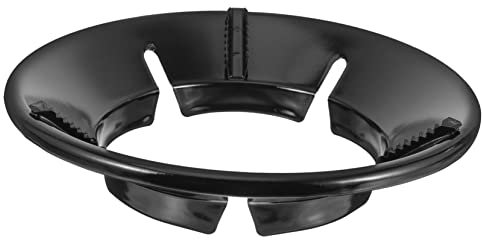Gatuida Windproof Metal Wok Ring for Gas Stove Wok Support Stand Kitchen Cooktop Accessory Stand for Gas Hob Pan Rack