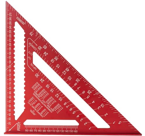 Snickarvinkel Snickarlayoutverktyg i aluminiumlegering