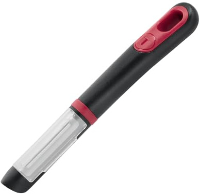 Tefal - Ingenio+ Éplucheur deux lames avec étui de protection - Noir | Éplucheur ergonomique pour fruits et légumes - Lames inox précises - Étui de rangement sécurisé - Compatible lave-vaisselle