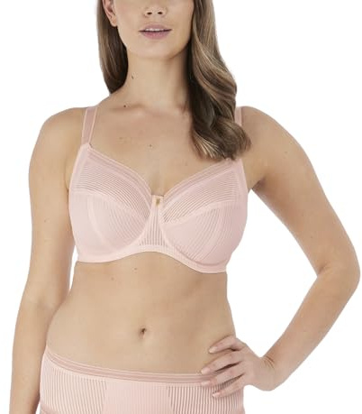 Fantasie Women's Fusion Underwire Full Cup Side Support Bra Coverage, Blush, 30FF US