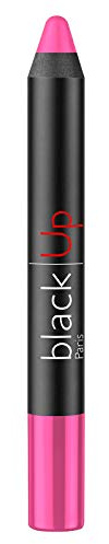 BLACK UP - Crayons à lèvres matte - Contour des lèvres longue tenue & ultra confortable - Fini mat (JUM18, Crayon lèvres)